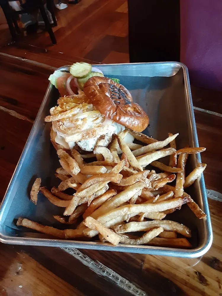 Flood of 72 Burger with Fries